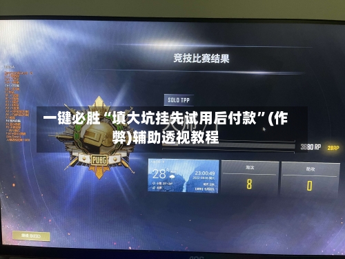 一键必胜“填大坑挂先试用后付款”(作弊)辅助透视教程-第1张图片
