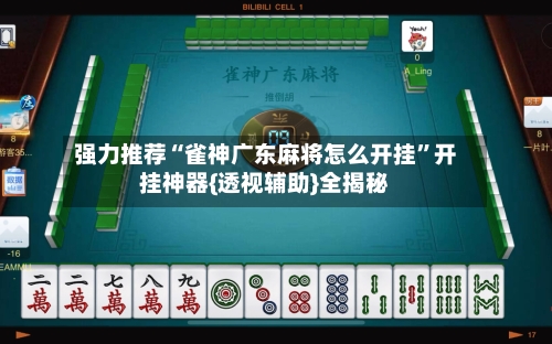 强力推荐“雀神广东麻将怎么开挂”开挂神器{透视辅助}全揭秘-第2张图片