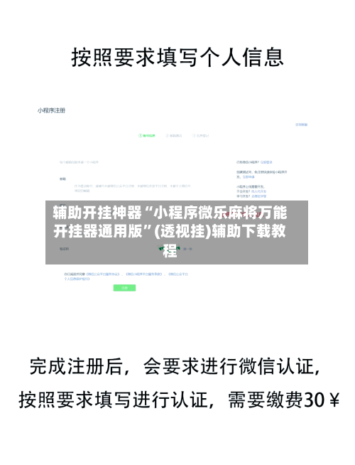辅助开挂神器“小程序微乐麻将万能开挂器通用版	”(透视挂)辅助下载教程-第1张图片