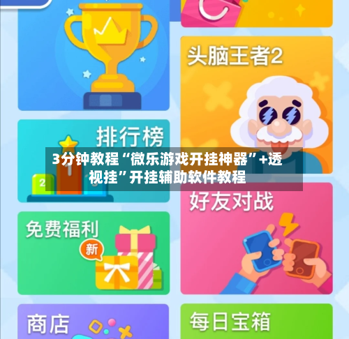 3分钟教程“微乐游戏开挂神器”+透视挂	”开挂辅助软件教程-第2张图片