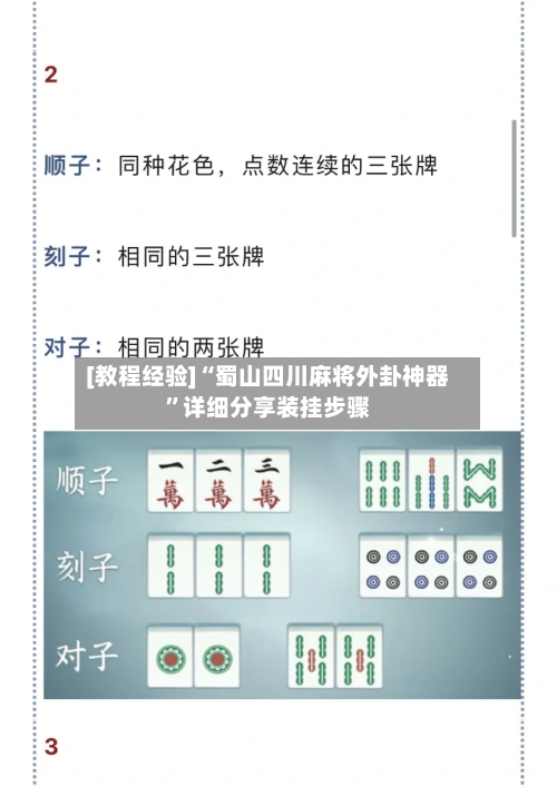[教程经验]“蜀山四川麻将外卦神器”详细分享装挂步骤-第3张图片
