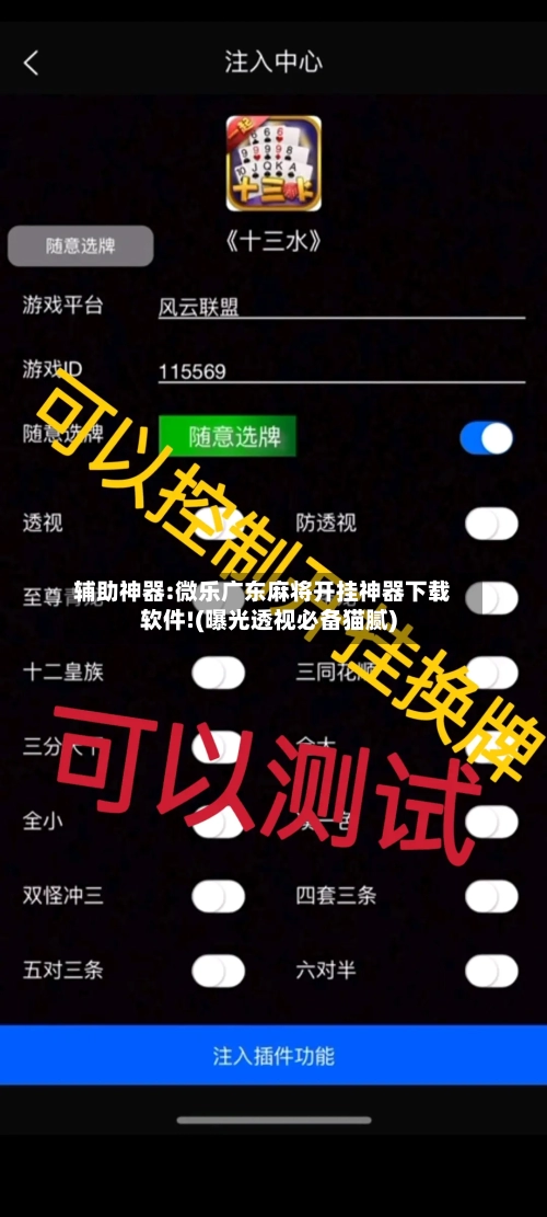 辅助神器:微乐广东麻将开挂神器下载软件!(曝光透视必备猫腻)-第1张图片