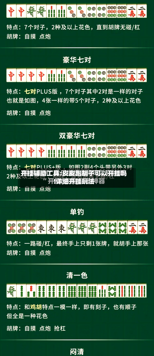 开挂辅助工具:皮皮跑胡子可以开挂吗!详细开挂玩法-第2张图片