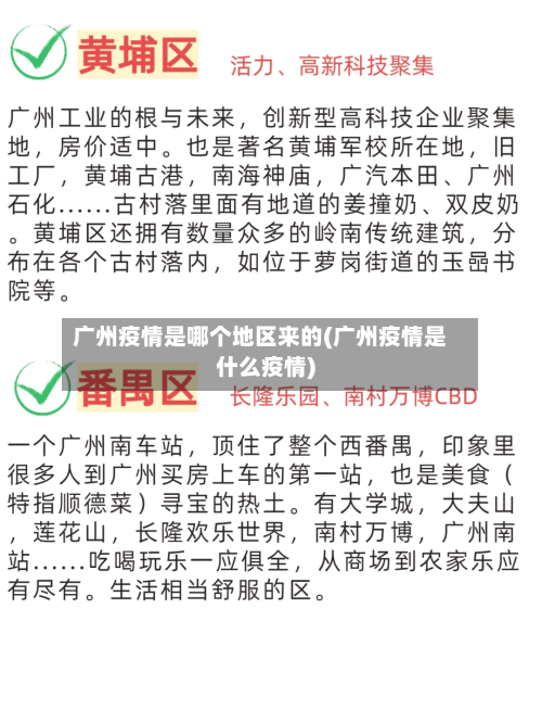 广州疫情是哪个地区来的(广州疫情是什么疫情)-第1张图片