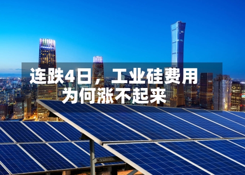 连跌4日，工业硅费用为何涨不起来-第2张图片