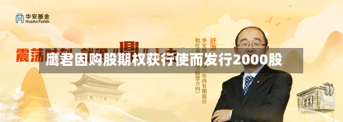 鹰君因购股期权获行使而发行2000股-第1张图片