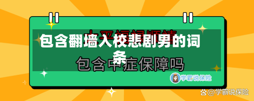 包含翻墙入校悲剧男的词条-第2张图片