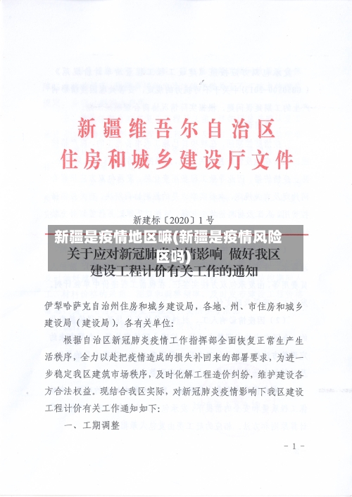 新疆是疫情地区嘛(新疆是疫情风险区吗)-第1张图片