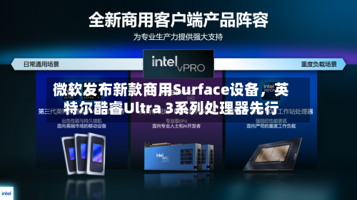 微软发布新款商用Surface设备	，英特尔酷睿Ultra 3系列处理器先行-第3张图片