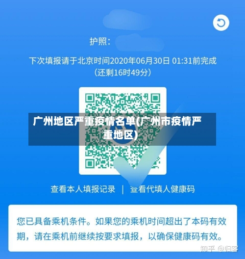 广州地区严重疫情名单(广州市疫情严重地区)-第1张图片