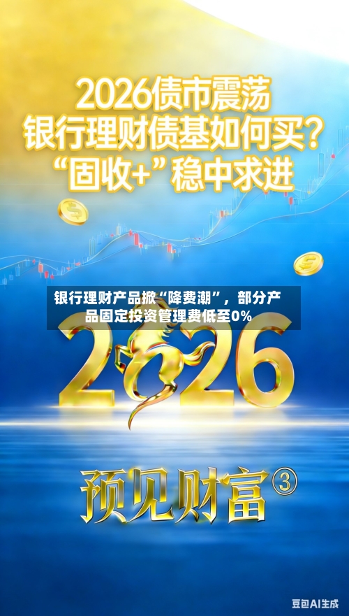 银行理财产品掀“降费潮”，部分产品固定投资管理费低至0%-第2张图片